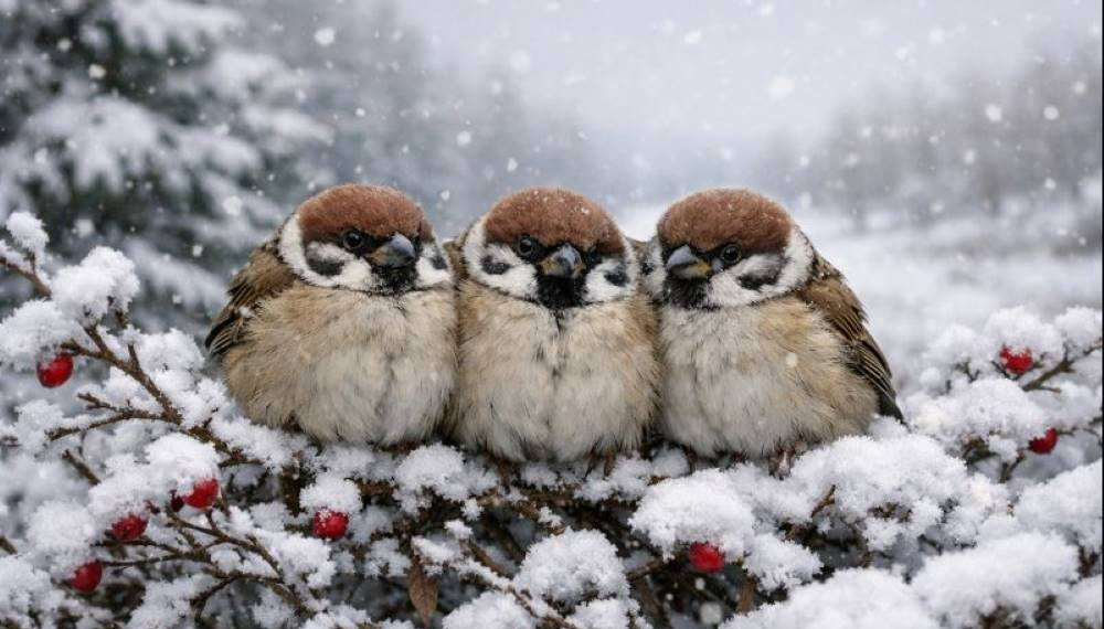 Op Platt: ein Wintergedicht