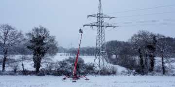 Enteisungen von Leitungen und spezielle Bereitschaft: SH Netz bereitet sich auf Sturmtief „Elli“ vor
