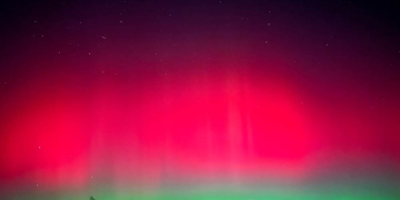 Polarlicht über dem Herzogtum