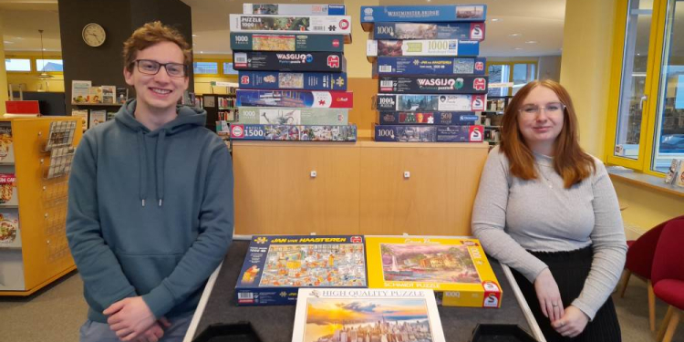 Die Stadtbücherei Geesthacht lädt zur Puzzletauschbörse ein