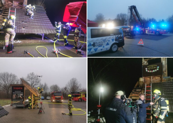 Dachstuhlbrände: Innovative Ausbildung stärkt Feuerwehren im Amt Berkenthin