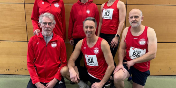 Erfolgreiche Masters bei den Leichtathletik-Hallenmeisterschaften