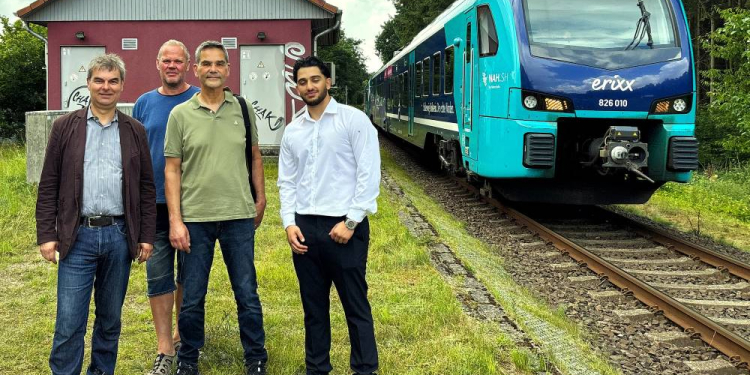 Oliver Brandt sieht Chancen für Reaktivierung des Bahnhalts Güster