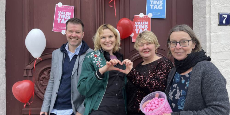 Mit Segen im Namen der Liebe unterwegs: Aktionen am Valentinstag