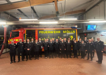Möllner Feuerwehr verzeichnete 2025 insgesamt 290 Einsätze