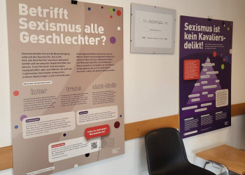 Ausstellung ‚Gemeinsam gegen Sexismus‘ im Bürgerhaus Büchen