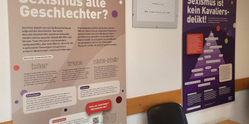 Ausstellung ‚Gemeinsam gegen Sexismus‘ im Bürgerhaus Büchen