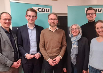 Neuer Vorstand bei der CDU Wentorf