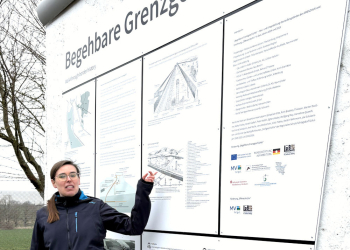 Eröffnung des neugestalteten Außengeländes vom Grenzhus