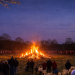 Traditionelles Osterfeuer der Freiwilligen Feuerwehr Schmilau