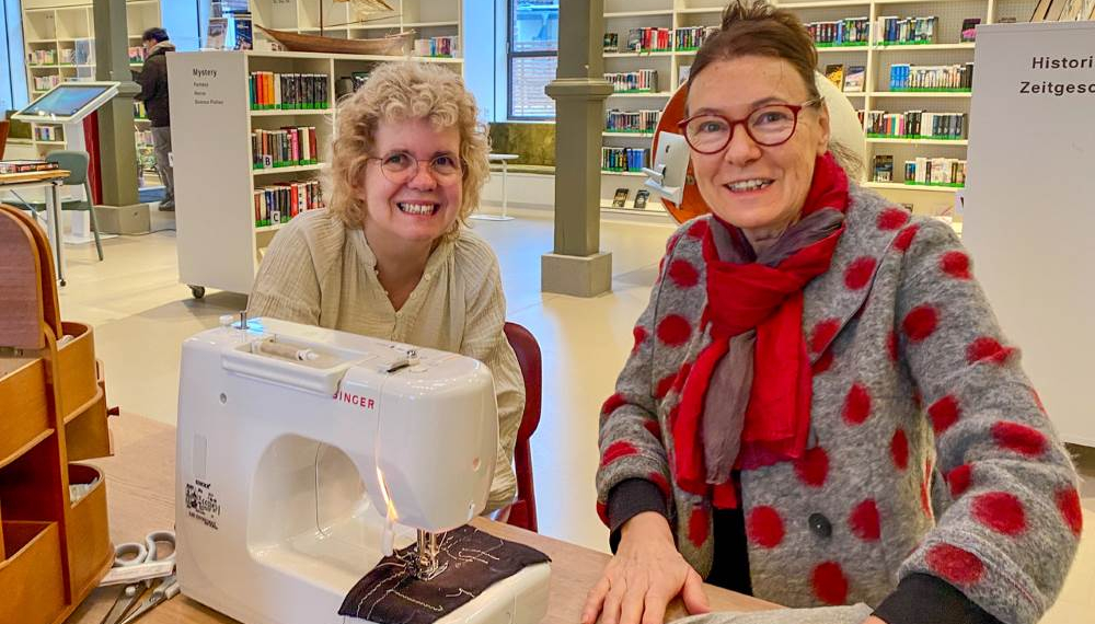 Im Repair-Café Lauenburg surren die Nähmaschinen für langlebige Mode