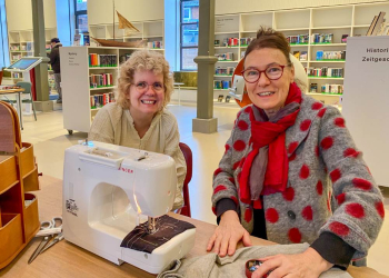 Im Repair-Café Lauenburg surren die Nähmaschinen für langlebige Mode