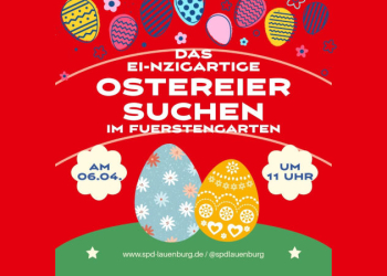 Ostereiersuche in Lauenburg mit der SPD