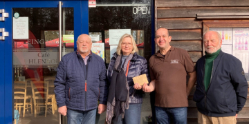 Geldspende für den Förderverein Umweltzentrum Uhlenkolk e.V.