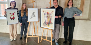 Drei neue Till-Eulenspiegel-Originale von Frank Hoppmann für das Möllner Museum