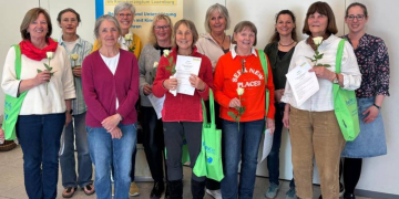 Neun neue Familienpatinnen starten ins Ehrenamt