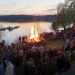 Ratzeburger Osterfeuer bei tollem Wetter