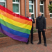 Polizeidirektion Ratzeburg zeigt Flagge zum IDAHOBIT