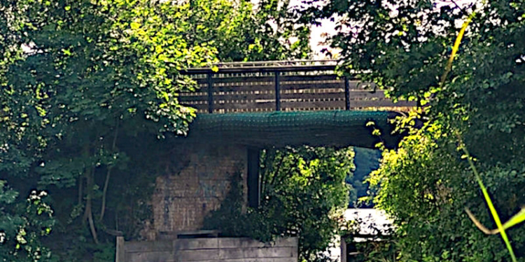 Vollsperrung der Brücke am Kleinbahndamm bis Anfang 2027