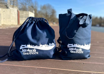 ‚Moin Geesthacht!‘ – Stadt grüßt mit neuen Upcycling-Taschen