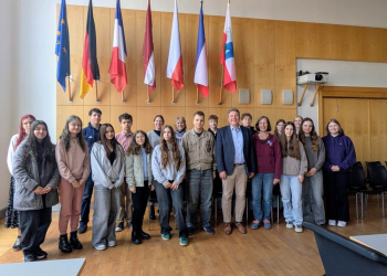SchülerInnen aus der Stadt Kuldīga besuchten Geesthacht