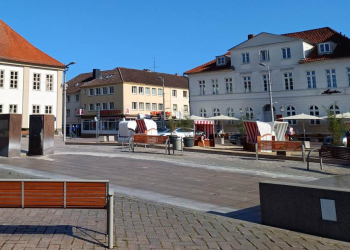 Beachfläche auf dem Marktplatz erfreut sich großer Beliebtheit