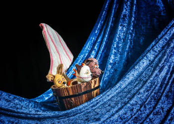 Puppentheater: ‚Insel Ahoi oder komm, wir bauen uns ein Schiff‘ im Pahlhuus