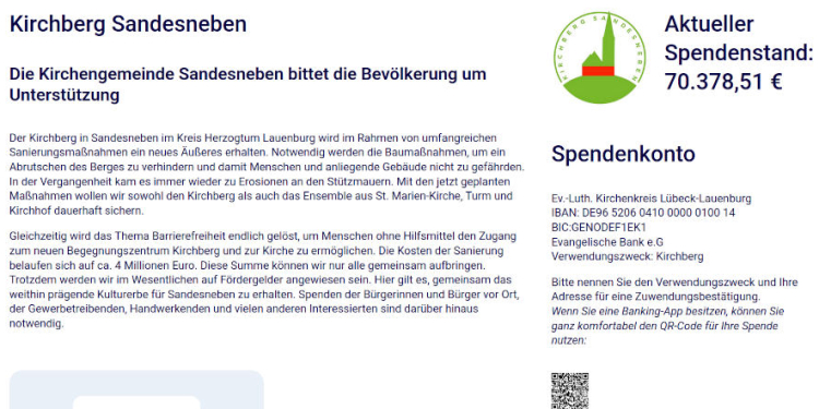 Die Berg-Retter von Sandesneben: Mit Leidenschaft und Kreativität für den Erhalt eines historischen Juwels