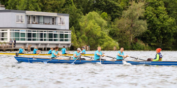 Im Gleichschlag über den Küchensee