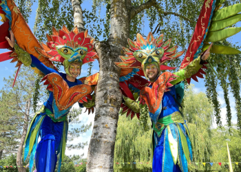 14. Kurpark Spektakel in Mölln: Straßenkunst aus aller Welt verwandelt den Kurpark in eine lebendige Bühne