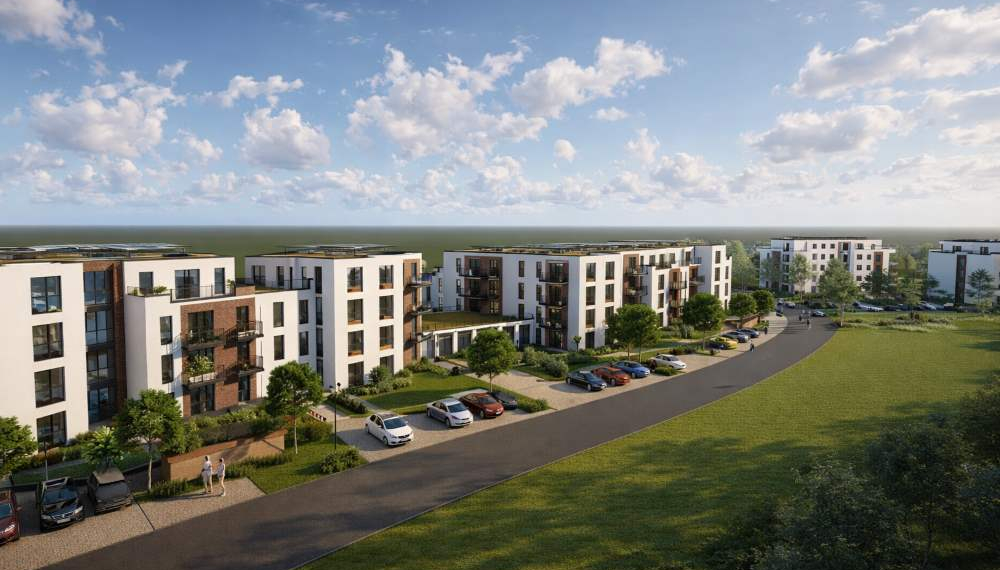 Ziegelsee-Quartier entsteht: Spatenstich für die Erschließung des ‚Holzhof‘
