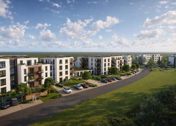 Ziegelsee-Quartier entsteht: Spatenstich für die Erschließung des ‚Holzhof‘
