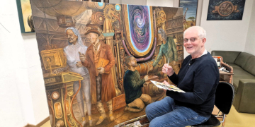 Olaf Plantener bringt Kunst und Kreativität in den Pop-up-Store