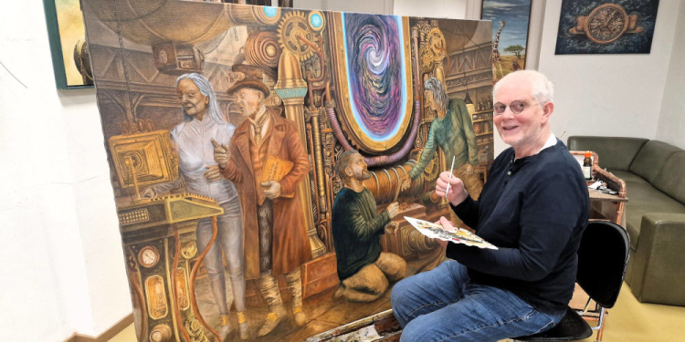 Olaf Plantener bringt Kunst und Kreativität in den Pop-up-Store