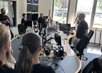 Schüler aus Sandesneben schnupperten Medienluft in Kiel