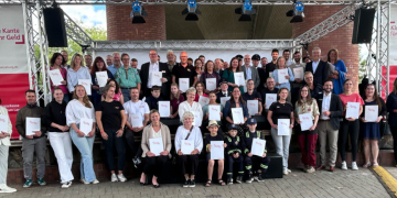 46 Vereine und Organisationen aus dem Herzogtum Lauenburg setzten sich beim KSK-VereinsPreis 2026 durch und haben so insgesamt 100.144 Euro für ihre Projekte gewonnen. Foto: hfr