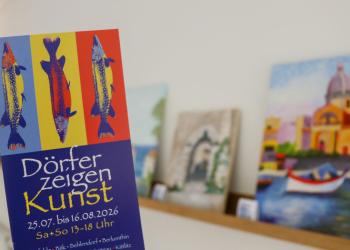 „Dörfer zeigen Kunst“ zu Gast im AMEOS Senioren Wohnsitz Ratzeburg