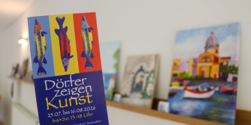 „Dörfer zeigen Kunst“ zu Gast im AMEOS Senioren Wohnsitz Ratzeburg