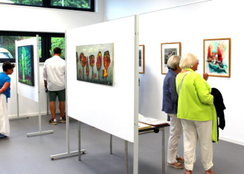 Eröffnung der 21. Ausgabe von „Dörfer zeigen Kunst“ in Pogeez