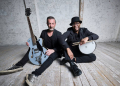Farhad Heet und Robbie Smith an der Berkenthiner Kanalschleuse