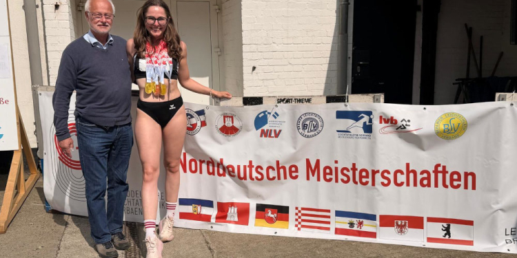Erfolgreiche Leichtathleten bei den Norddeutschen Masters in Cottbus