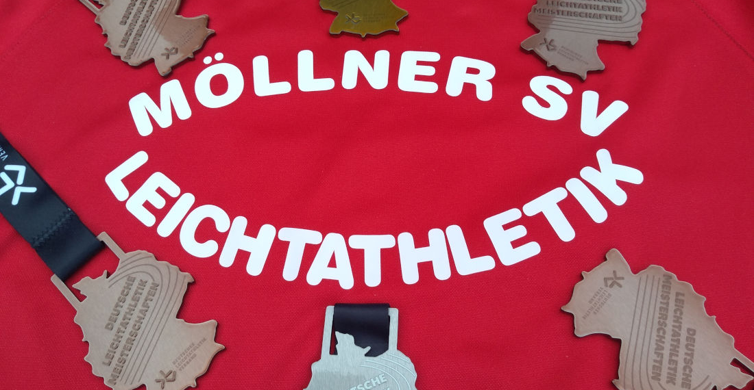 Medaillenregen für die Möllner Leichtathleten