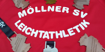 Medaillenregen für die Möllner Leichtathleten