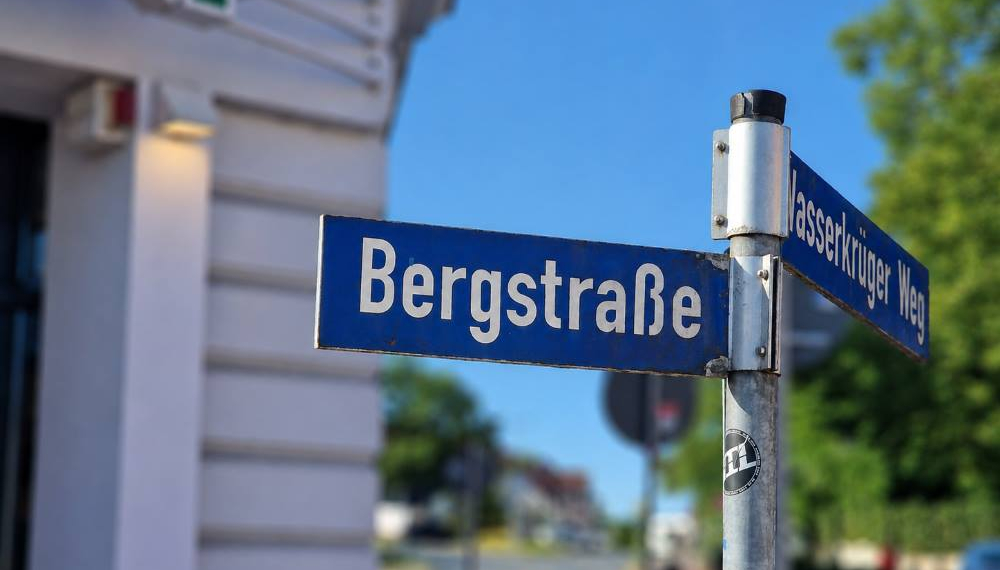 Fernwärmearbeiten starten: Bergstraße ab 17. August gesperrt