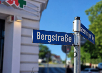 Fernwärmearbeiten starten: Bergstraße ab 17. August gesperrt