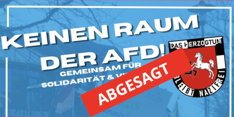 Aktualisierung: Kundgebung gegen AfD-Infostand in Ratzeburg abgesagt