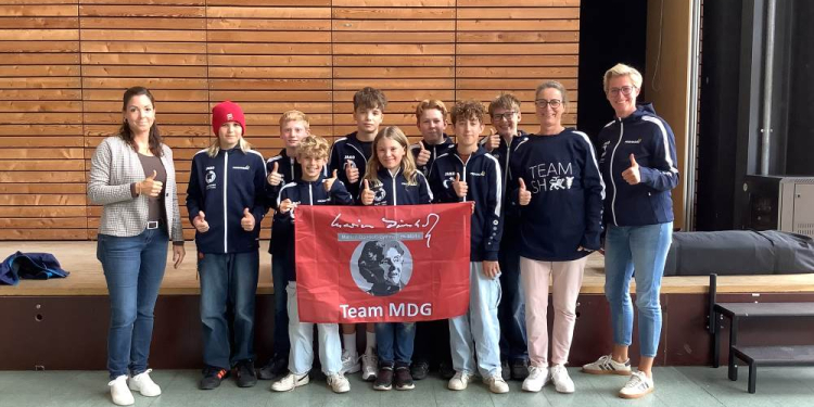 MDG-Schwimmer im Team SH beim Bundesfinale von ‚Jugend trainiert‘