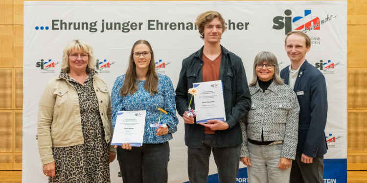 Ehrung im Kieler Landeshaus: Auszeichnung für ehrenamtlich engagierte Jugendliche im Sport