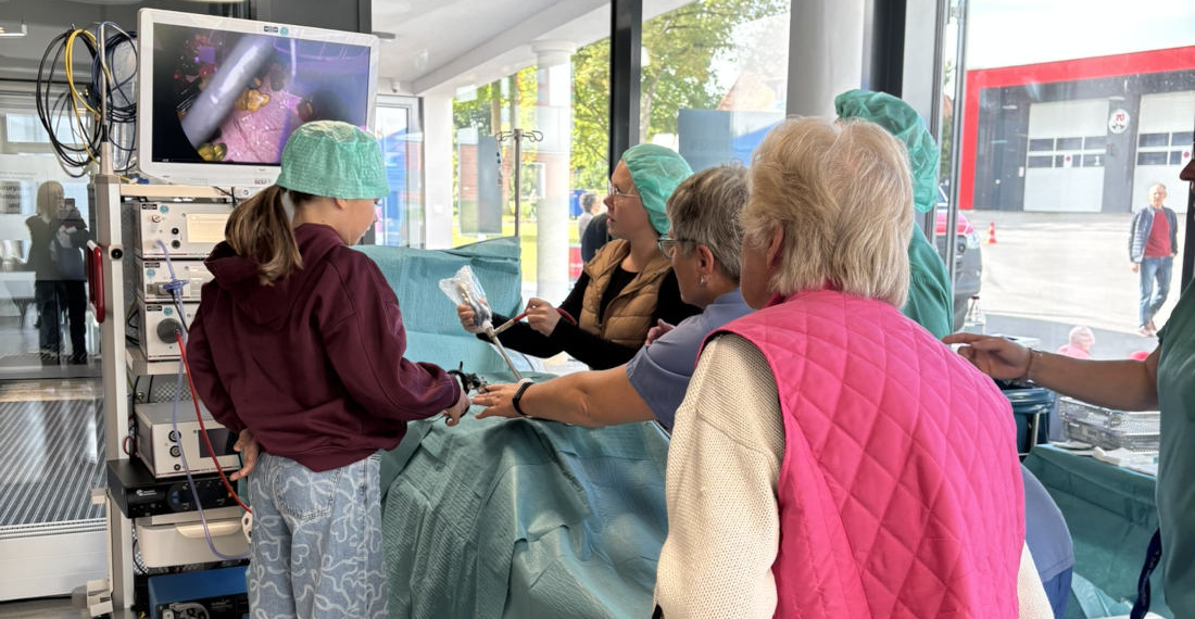 Großer Andrang beim Blick hinter die Klinikkulissen