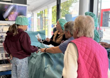 Großer Andrang beim Blick hinter die Klinikkulissen